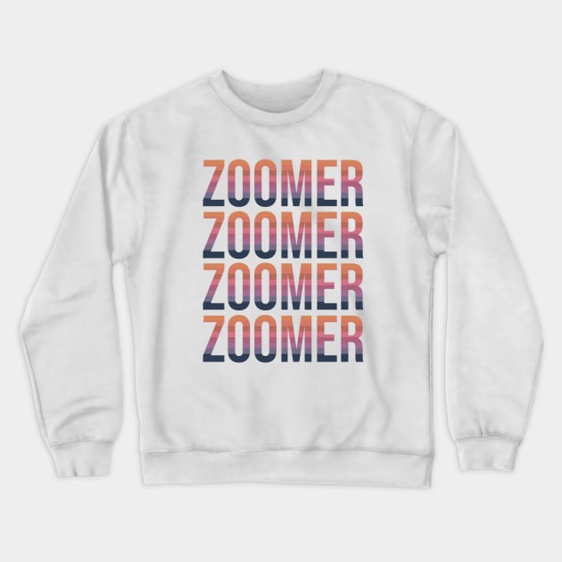 Zoomer Crewneck Sweatshirt by mursyidinejad